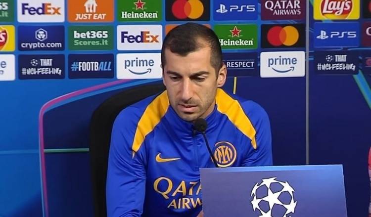 夺欧冠？姆希塔良：或许这是此生仅有的机会 毕竟赛季后可能挂靴